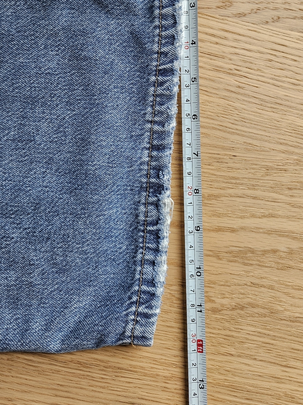 Good American Weightless Good Ease Jeans 27 Wide Leg Mid Rise Indigo961 NWT $174 - Picture 11 of 12